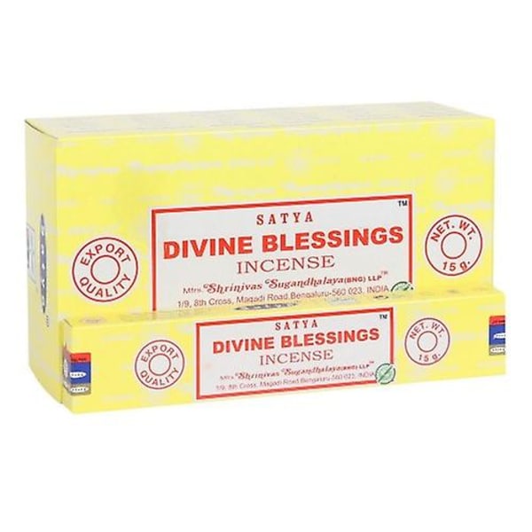Divine Blessings Rökelsepinnar (Förpackning om 120) Yellow One Size
