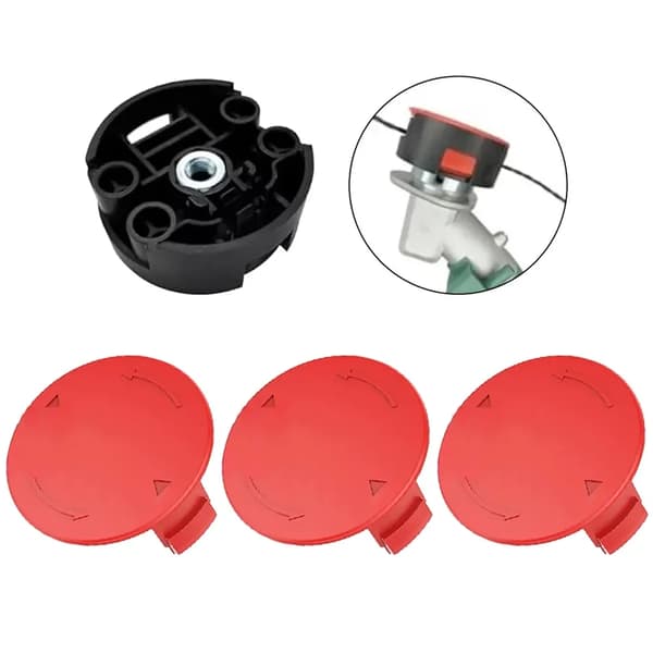 Bosch Gräsklippare Essential Reservdelar Set, Rött Skydd, Passar Modeller AFS 2337, 23, 37