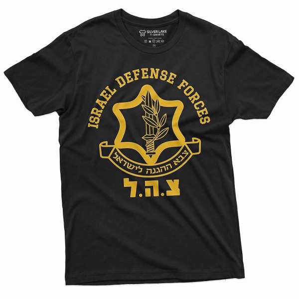 IDF Israel Defense Forces T-shirt Israeliska arméns T-shirt Israel Support T-shirt STORLEK S-3XL EER 47 3XL
