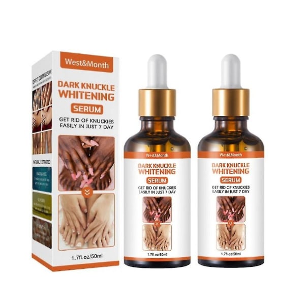 2st Bli av med mörka knogar på 7 dagar Skin Whitening Serum Ta bort mörka armbågshand