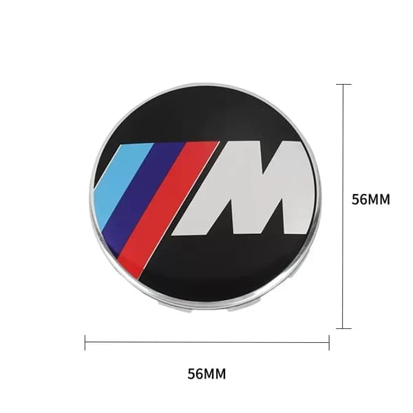 4 stk Bilhjul Senter Nav Deksel Badge Logo Emblem For BMW E87 E30 E46 E28 E34 E39 E60 F02 F18 F35 G20 G03 G05 F10 E93