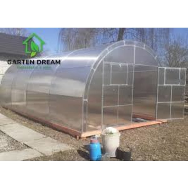 Greenhouse Oasis 4m med 6mm polykarbonat 4x6m