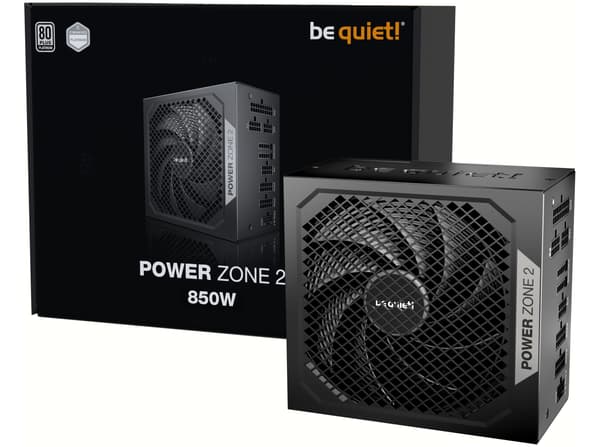 be quiet! POWER ZONE 2 strömförsörjning 850Watt