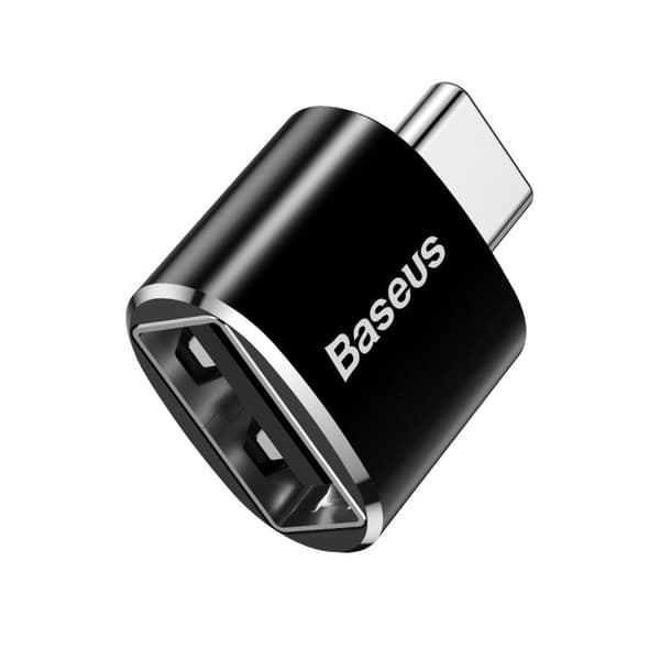 Baseus USB-C-adapter Svart svart
