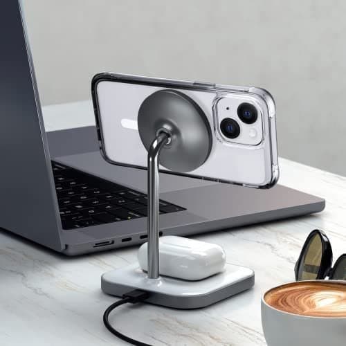Magnetiskt MagSafe hårt silikonskal för iPhone 14