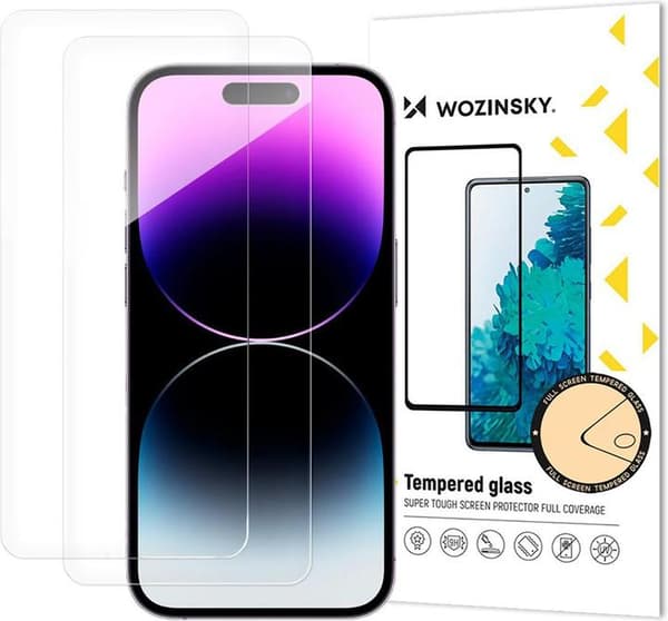 Wozinsky Tempered Glass 2-Pack för iPhone 17 Air
