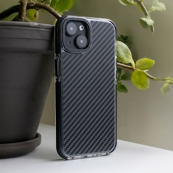 Acrylic Carbon Case for iPhone 16th / 17th Black