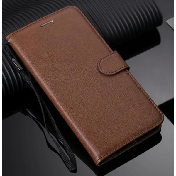 Lyxig plånboksfodral  till Samsung Galaxy S10 plus svart BlackAsh