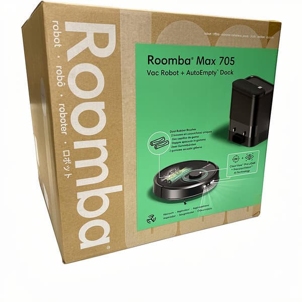 iRobot Roomba Max 705 Vac svart