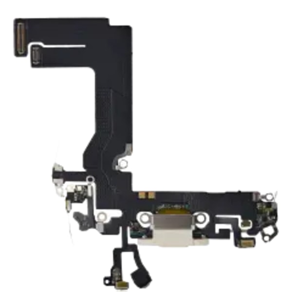 Laddningsport Flexkabel för iPhone 13 Mini (Eftermarknad Plus) (Starlight)