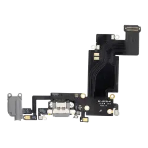 Laddningsport Flexkabel för iPhone 6S Plus (Eftermarknad) (Rymdgrå)