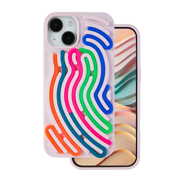 DIY Snake skal för iPhone 11 rosa