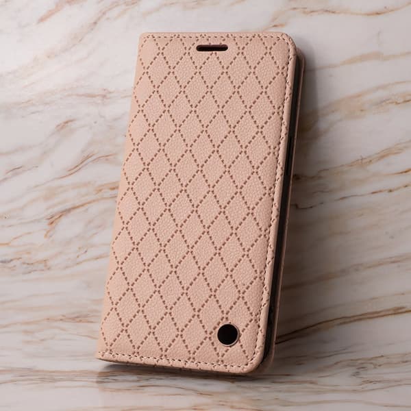 Smart Caro case for iPhone 16 pro max beige