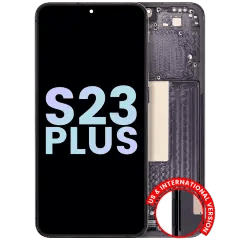 OLED Assembly With Frame For Samsung Galaxy S23 Plus 5G (US & International) (Service Pack) (Phantom Black)