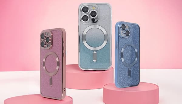 SparkleFlex Mag Fodral för iPhone 11 blå