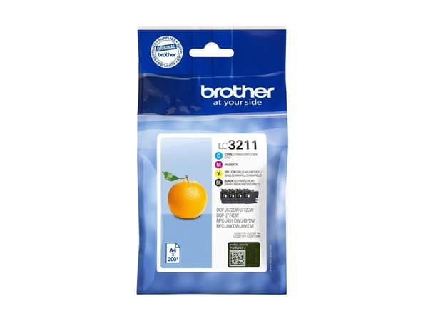 Brother LC 3213Y Gul 400 sidor bläck gul