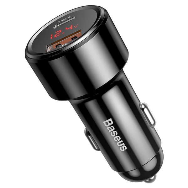 Baseus billaddare Magic PPS QC 4.0+ USB + PD svart 45W