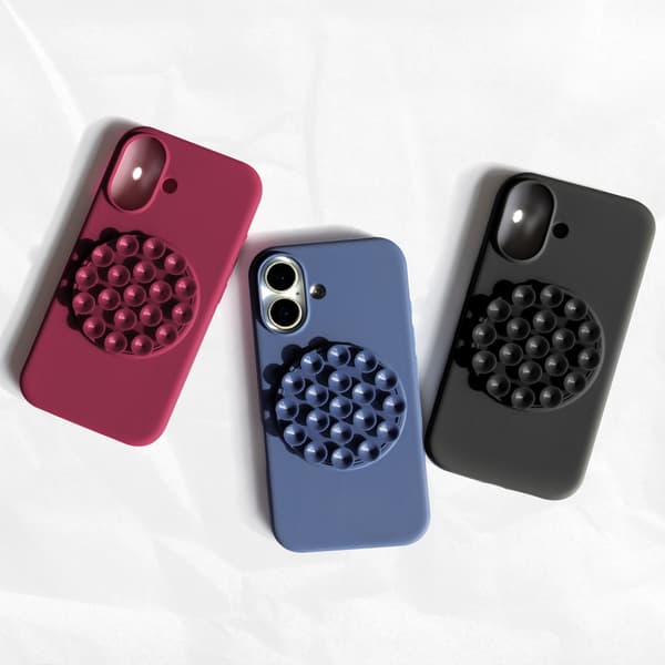 Silikonfodral för iPhone 16 Pro 6,3\" svart