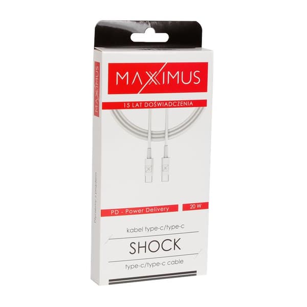 MX kabel SHOCK 20W PD C / C vit