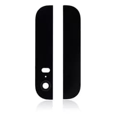 Bakglas (upp + ner) för iPhone 5S (svart)