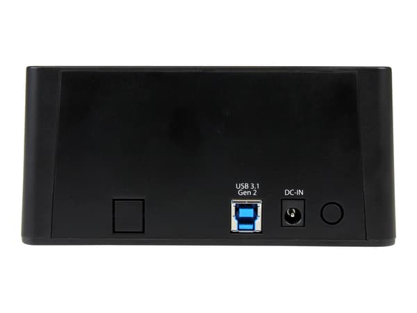 StarTech.com USB 3.1 (10Gbps) Hard Drive Duplicator Dock för 2.5 & 3.5 SATA SSD HDD 4Kn - USB/ USB-C [Thunderbolt 3 Compatible] Cloner (SDOCK2U313R)