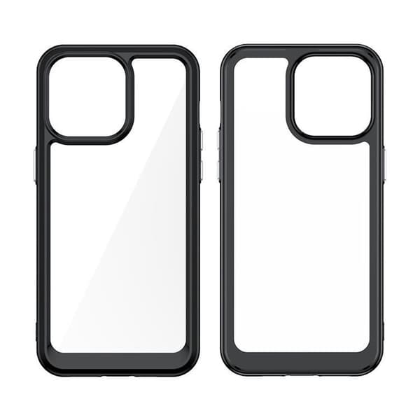 Baksilikonskal för iPhone 15 Plus blå blå