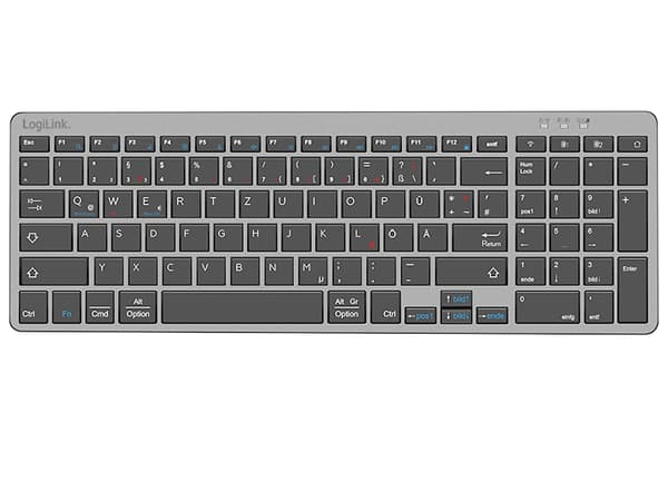LogiLink Dual-Mode Keyboard och Mus Trådlöst
