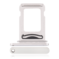 Dubbel SIM-kortshållare för iPhone 12 Pro / 12 Pro Max (Silver) silver