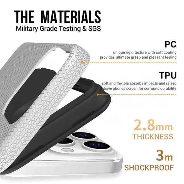 Vmax Triangle-fodral för Samsung Galaxy A35 5G silver