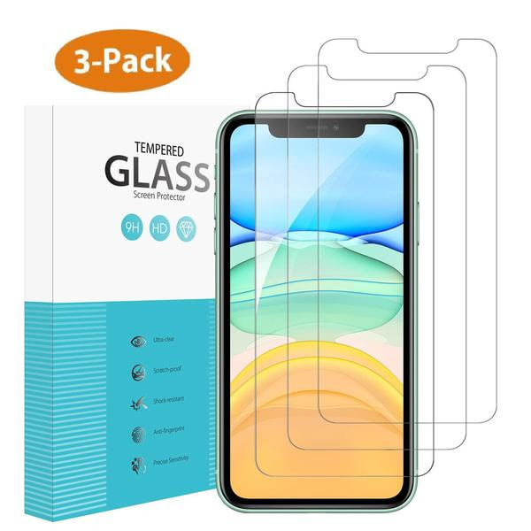 3 st Härdat glas för iphone 11 pro