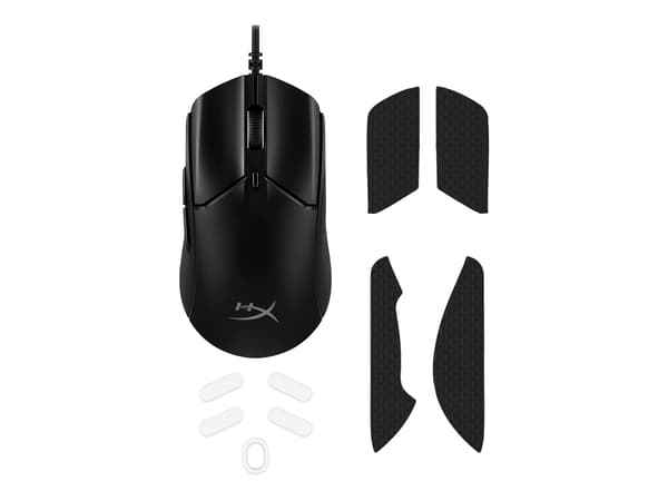 HyperX Pulsefire Haste 2 Optisk Kablet svart svart