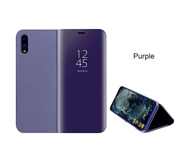 Huawei P20 flip case silver Silver