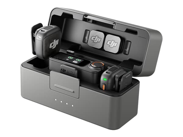 DJI Mic 3 Trådlös mikrofonsystem trådlös svart