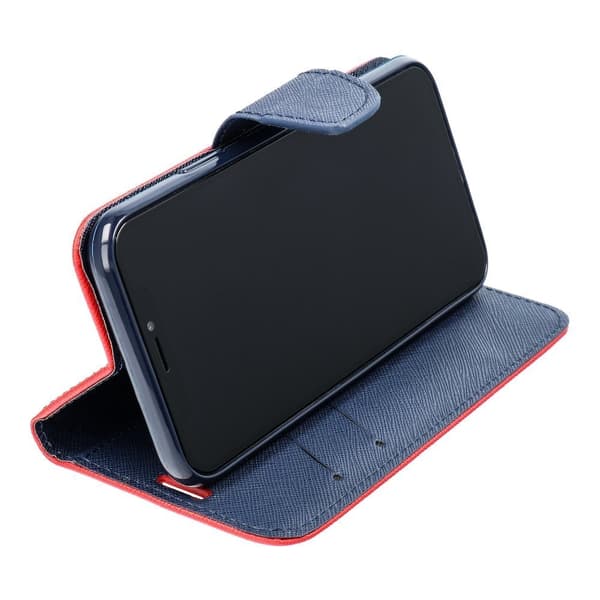 Fancy Book Fodral för iPhone 13 Mini – Röd