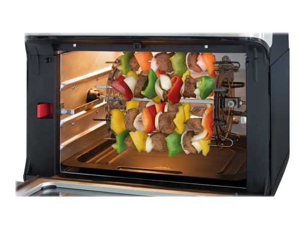 ProfiCook PC-FR 1200 H Airfryer 1500W Rustfrit stål/svart