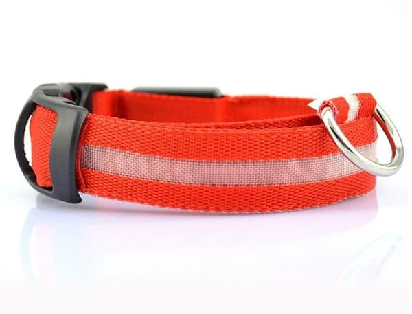 LED-halsband|svart