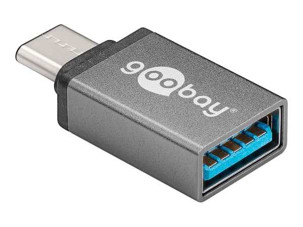 Delock USB-C adapter 15cm svart