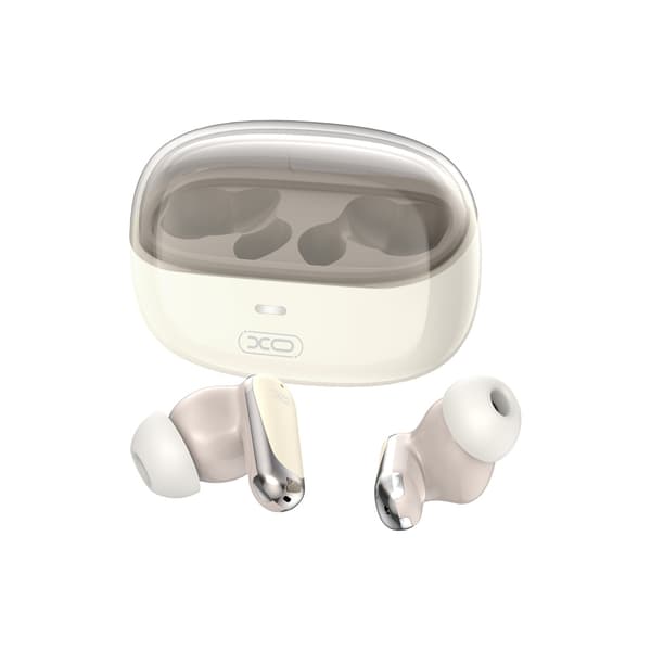 XO Bluetooth-hörlurar G42 TWS beige ANC + ENC