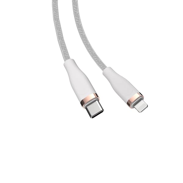 Devia-kabel Star EC418 PD USB-C - Lightning 1,5 m 27W 3A vit