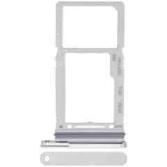 Dubbel SIM-kortshållare för Samsung Galaxy Tab S9 FE 10.9\" (X516) (2023) (Silver) silver
