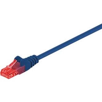 Goobay CAT 6 U/UTP CCA 1,5m Blue blå