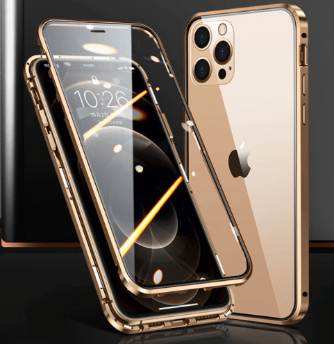 Metallskal för iPhone 11 Pro Guld