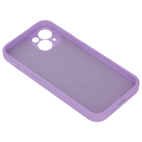 Silikonfodral för iPhone 17 Air 6,6\" lavendel