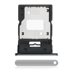 Dual Sim Card Tray For Xiaomi Mi 11 Lite (Silver)
