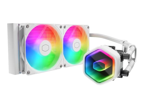 Cooler Master MasterLiquid 240 Core II Vandköler 1-pack vit 120 mm vit