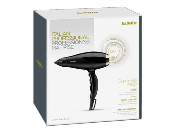BaByliss Hårtörrer 6714E Super Pro 2300