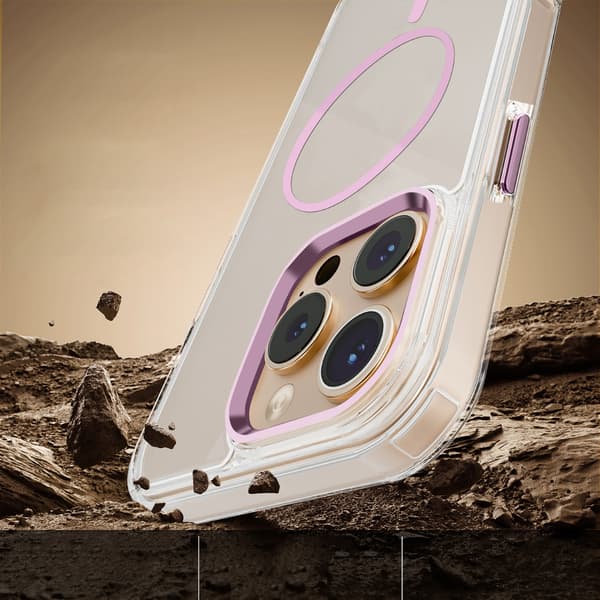 Tunt MagSafe-skal för iPhone 17 6,3\" rosa