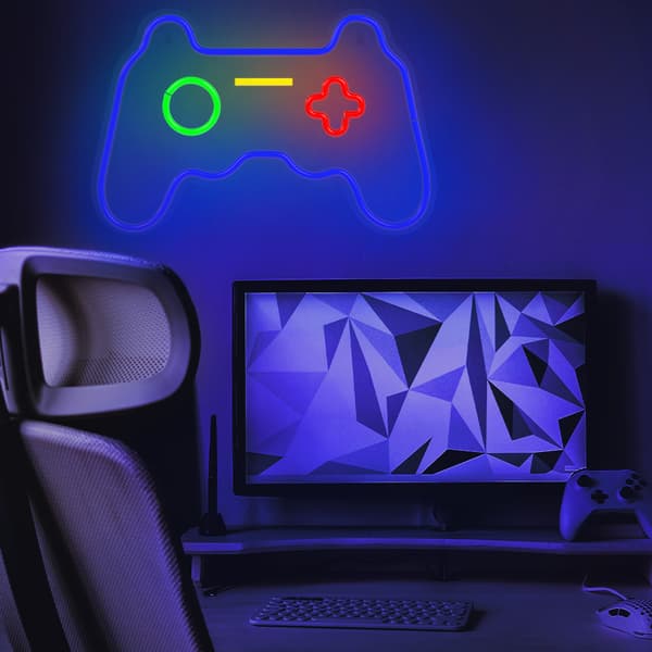 Neon PLEXI LED GAMEPAD flerfärgad FPNE03X Forever Light