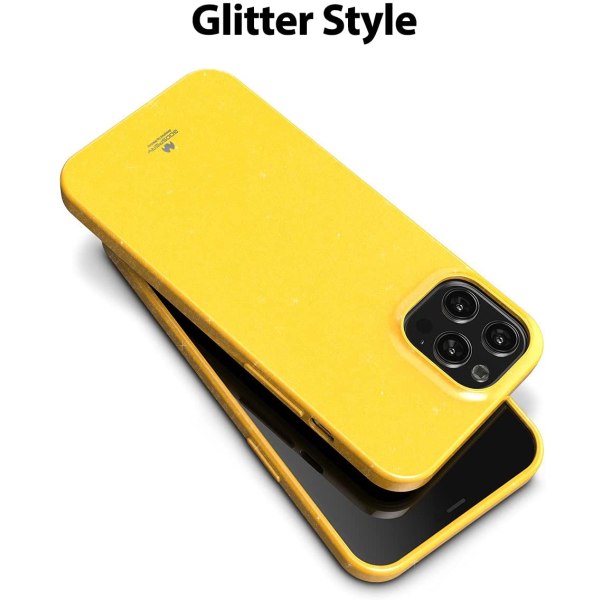 Jelly-fodral för iPhone 13 Pro Max |gul