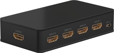 Manuel HDMI-switchbox 4 till 1 (4K 60 HZ)